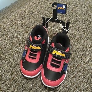 Baby boy Spiderman shoes size 7